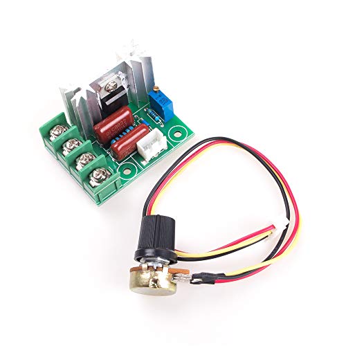 25A Contrôleur Vitesse Dimmer SCR 2000W AC AC 50-220V Walfront