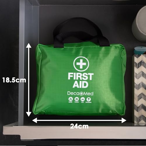 230+ Piece Premium First Aid Kit with Carry Bag | Safety Essentials for Home, Office, Car, Caravan, Travel, and Camping | Includes Cold Pack, Emergency Blanket, Bandages, Plasters & More - Image 4