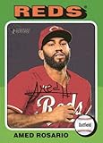 2024 Topps Heritage #593 Amed Rosario Cincinnati Baseball Card - Sportscard Superstore