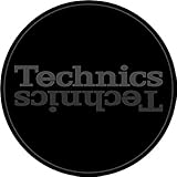 Technics Slipmat Duplex 7: Grau verspiegelt auf Schwarz