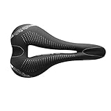 Selle Italia Diva Gel SuperFlow Road Bike Saddle - Comfortable Road or Mountain Bike Seat for Women - 270 x 152mm, Women, Black