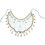 Angoily Exotischer Bauchtanzschleier aus Polyester Leichter und Bequemer Tanzschleier als Elegantes Kostümaccessoire für Fotos und Partys