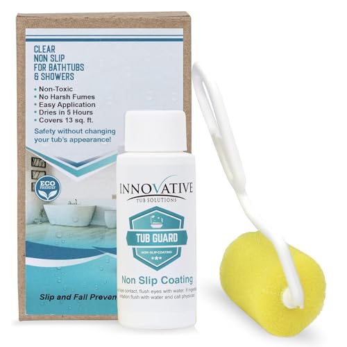 Tub Guard Clear Non Slip Coating