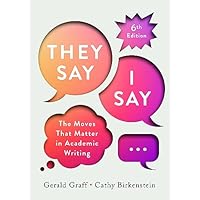 "They Say / I Say"
