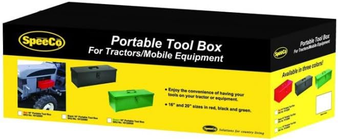 Genuine SpeeCo OEM 16" Red Portable Mountable Tool Box S16132000