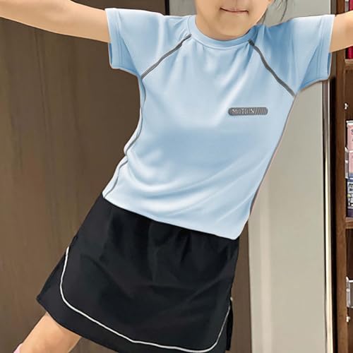 Boys Athletic Shirts Short Sleeve Performance Tee for Boy Girl Kids Youth Breathable Lightweight Quick 𝐃ry Kids Shirt2