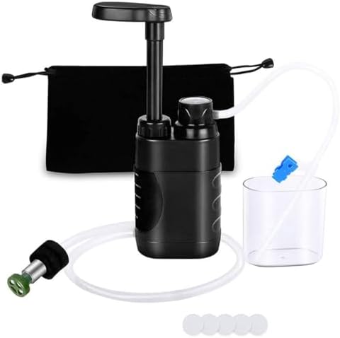 Purificador de água para acampamento, filtro de água, mini sistem...