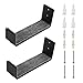 SOFXnng Surfboard Stands 1Pair Surfboard Mount Rack,Kayak Boat Wall Rack for Indoor Outdoor
