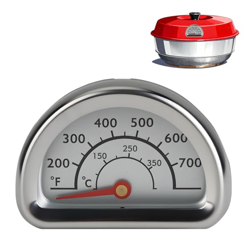 Termómetro Compatible Con Omnia, Termómetro De Horno De Acero Inoxidable Con Sonda De 7 Cm, Termómetros De Cocina 0–400 °c, Termómetros Para Parrilla, Accesoriosde Alimentos Compatible Con Omnia