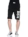 BENLEE Rocky Marciano Sweatshorts Spinks Sudadera, Negro, L (UK M) para Hombre