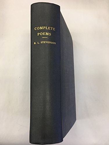 The Complete Poems Of Robert Louis Stevenson (1... B007BNI01A Book Cover