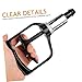 PACKOVE Aspirating Cupping Pump Manual Vacuum Cupping Device for Body Therapy Safe and Lightweight Replacement Tool to Back Neck Leg