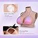 Silicone Breastplate Fake breasts forms Fake boobs B-G Cup Breast Plates Transgender Cosplay Drag Queen Breastn（Fourth generation）(Tan Color, B cup cotton)