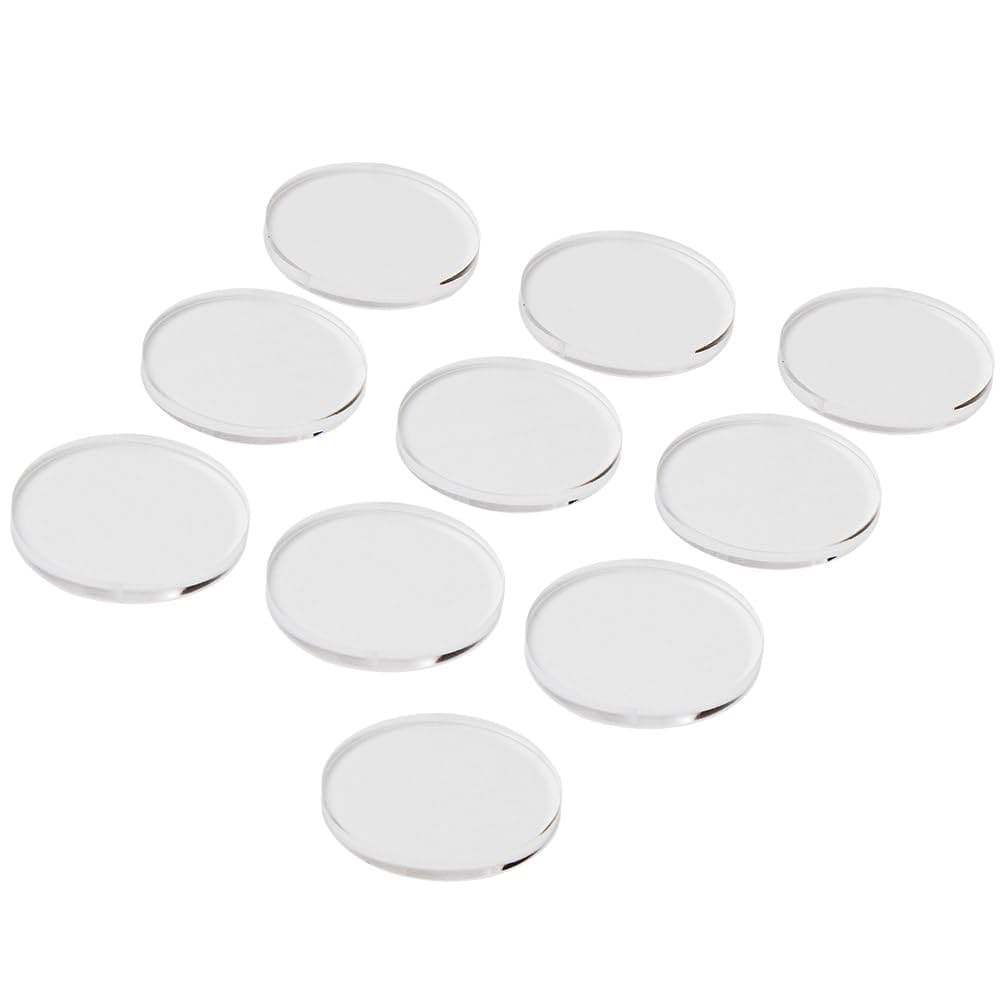 Amazon | アクリル板 丸 [10枚セット] φ20mm×厚み5.0mm 直径20mm