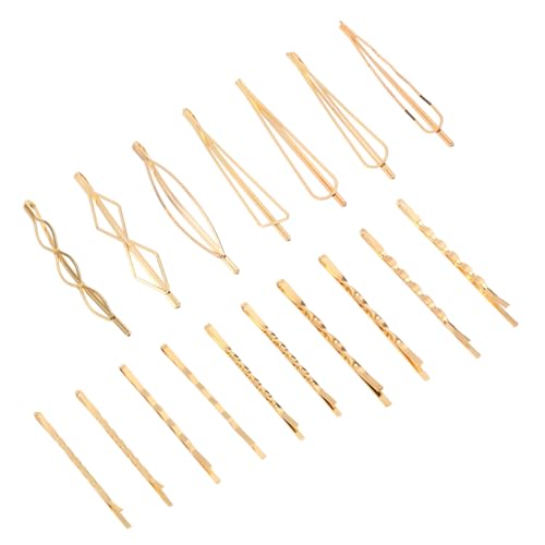 minkissy 17�� �����̃w�A�s�� hair clip hair pin �p�[�e�B�[ gold pearl(�p�[��) �� ��΃X�e�b�J�[ ���̎q�̃w�A �w�A�[ Coffee