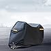Produktbild Speziell Motorradabdeckung für Ya-ma-ha FZ1 FZ 1 2006-2015 FZ6 FZ6R FZ6-S2 Oxford Stoff Outdoor Wasserdicht Plane Motorrad Abdeckplane Staubdich Mit Schlossloch Zubehör,Black Style