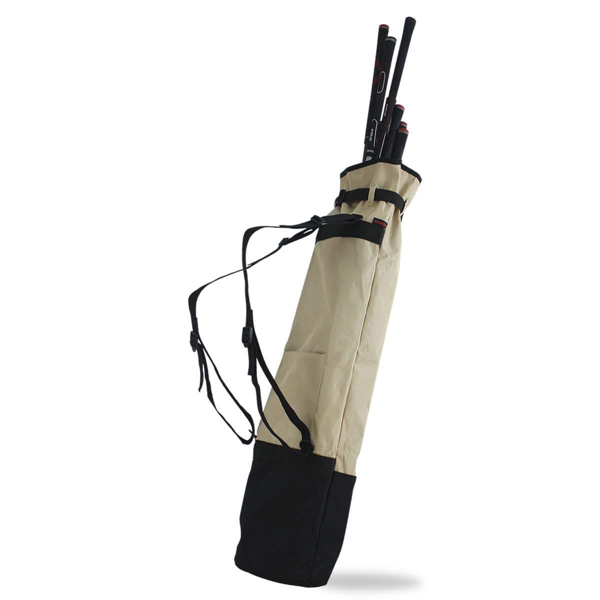 Petit sac de golf léger (transport de 8 à 10 clubs) Par 3 Petit sac de golf Pitch n Putt Petit sac de golf / entraînement, pliable et réglable Double sangles pour homme/femme Cadeau pour homme/femme