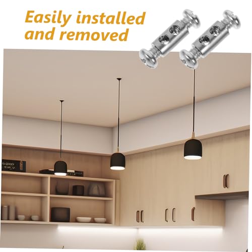 GLEAVI 30 Peças Trava de cabo de aço clipes de cabo clipes de cordão braçadeiras de cabo de fio pren