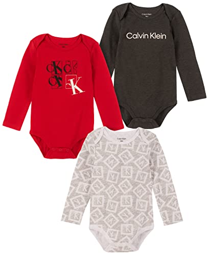 Image of Calvin Klein baby-boys 3 Pieces Pack Bodysuit