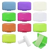 Kiefergerechtes Wachsband, 10 Stück, 2 Kaugurte, kiefergerechtes Wachs, unsichtbare Kaugurte, Schutzträger, Mundhygiene Pflege (10 Geschmack)