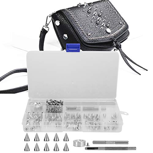 Rebites de couro requintados, Ferramenta de porca de rebite segura e durável, Eco-Friendly para saco