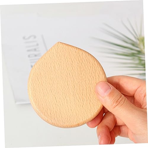 FOMIYES 3 espejos portátiles de maquillaje de madera miniatura 7