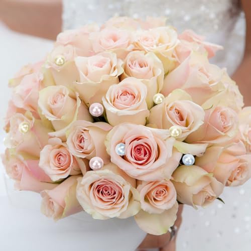 Vases ornés de perles décoratives flottantes pour vos tables de fête