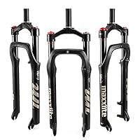 Amazon.co.jp: エアファットフォーク 20 26 インチアルミ合金 MTB