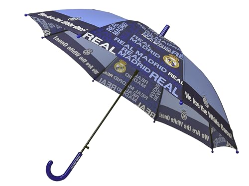 CyP Brands- Real Madrid- Paraguas, Paraguas Automático, Paraguas
