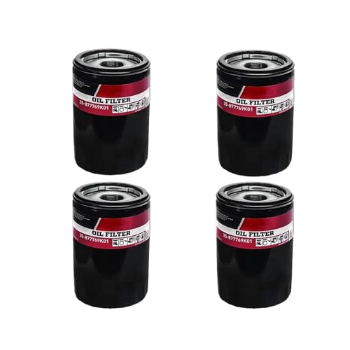Filtre à huile 883701K01 pack de 4 pièces 35-877769K01 pour vidange marine