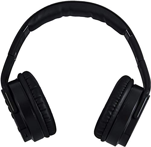 TekNmotion (TM-FLIPSOUNDZ) Bluetooth Headset Flip Soundz Bluetooth Headset/Flip Out Speaker with 40mm Gaming Class Driver, 2.1 Stereo Headset, and Omni Directional mic - Black