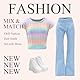 Festfun 15 Kleidung für Puppen Fashion Puppenkleidung enthält 5 Oberteile T-Shirt Outfits Kleidung 5 Hosen 5 Schuhe für 11,5 Zoll 30 cm Mädchen Puppen
