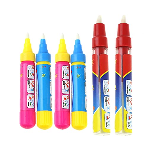 Jenilily Wasserstifte Wasser Pen (6pcs) für Magische Doodle Matte Magie...