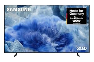 Samsung QLED Q8F 4K 85 Zoll (214 cm) UHD Fernseher, Q4 AI Prozessor, Quantum Dot für Reale Farben, AirSlim Design, 4K Upscaling, Gaming Hub, Kostenlose Inhalte, Samsung Vision AI Smart TV