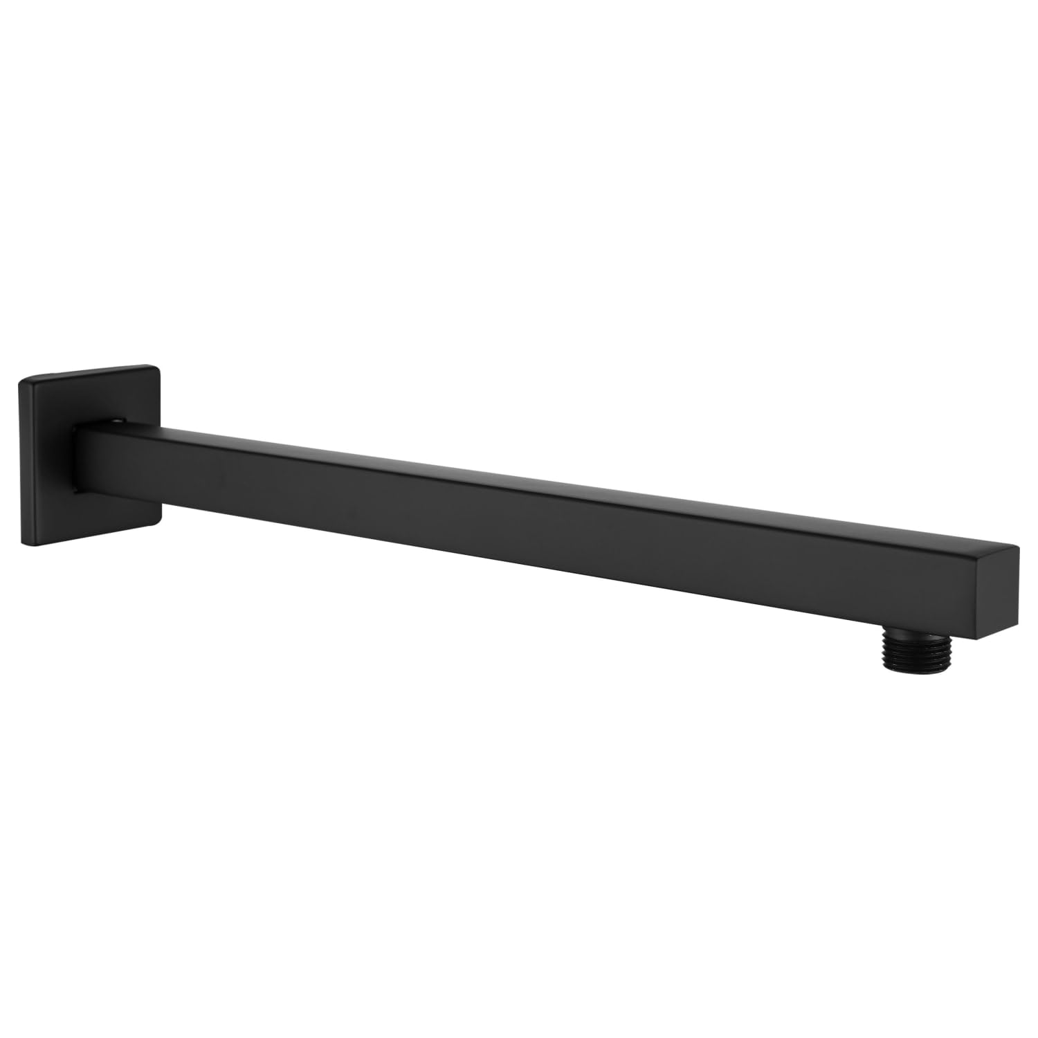 TOSCH Stainless Steel 304 Rectangle Premium Shower Arm for Overhead Showers with FLANGE (21 Inches, Black Matte Finish) (Only Shower Arm) (B0C43XFD2B) Amazon Price History, Amazon Price Tracker