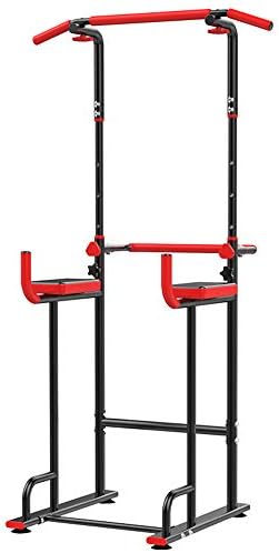 ZJDU Adjustable Power Tower – Power Tower Adjustable Height Pull Up & Dip Station Multi-Function Home Strength,Dip Stand Workout Fitness Bar – Push Up Equipment of Home Gym Exercise