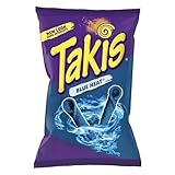 Takis Blue Heat Spicy Crunchy Rolled Tortilla Chips 55g (Pack of 21)
