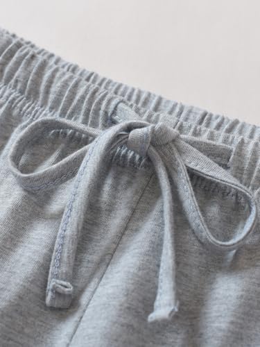 Latuza Women's Knee Length Pajama Shorts Cotton Knit Bermuda Sleep Shorts4