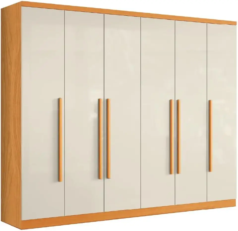 Guarda Roupas Casal 6 Portas 8 Gavetas Canadá Aramóveis