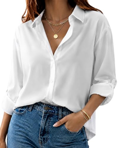 Womens Button Down Shirt - image 1