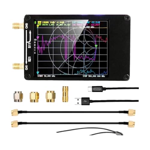 Monitor network analyzer de frecuencia intermedia y UHF con alimentación USB 5V