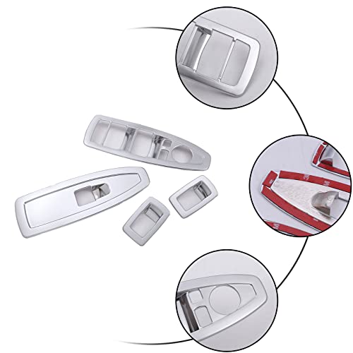 for BMW X1 F48 2016 2017-2018,X2 F47 2018 Car Accessories Interior Decorative ABS Window Switch Panel Cover Trim