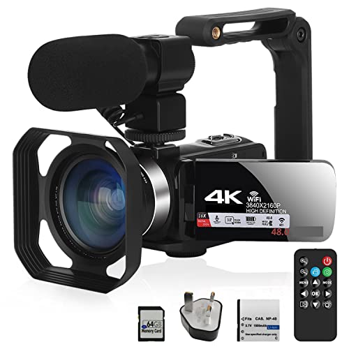 Appareil photo numérique 4K, le cadeau idéal pour débutants