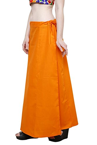 Image of Pistaa's combo of Women's Cotton Best Plain Solid Indian Readymade Inskirt Saree petticoats