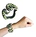 Royu 4 Piece PVC Toy Snake Bracelet, Halloween Party Realistic Snake Bracelet Fake Snake Wrist Band Scary Mischievous Toys Novelty Party Supplies and Practical Joke Toys