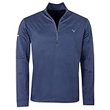 Swing tech Callaway Hombre Golf Odyssey 1/4 Zip Tour Suéter - Peacoat Brezo - XXL