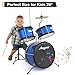 Drum Set for Beginners, 3-Piece Drums Set, Drum Sets with Bass Drum, 8