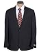 Kenneth Cole REACTION Men's Black Slim-Stripe Suit