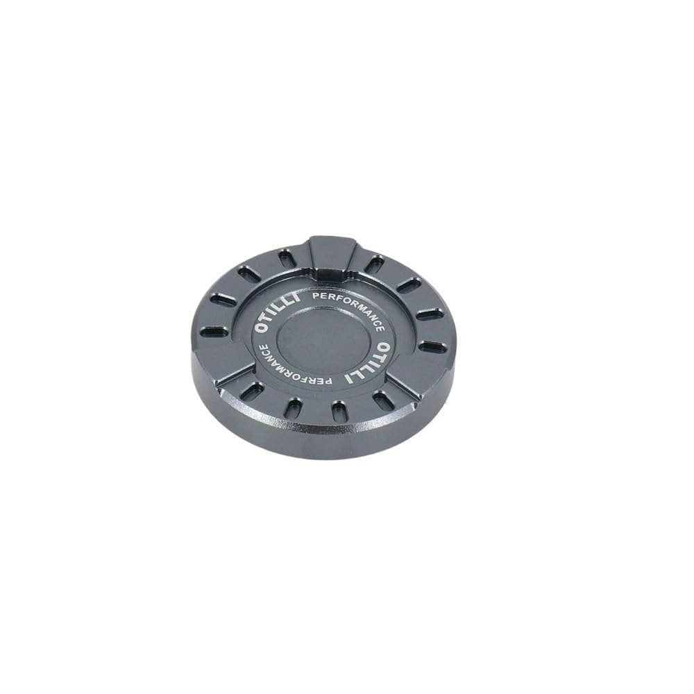 Tappo Olio Serbatoio Benzina Per Ya&m Force 2.0 AUGUR SMAX BWS Sgancio Rapido Keyless Coperchio Del Serbatoio Del Gas Accessori Moto Tappo Del Serbatoio Del Carburante(B - Titanium)