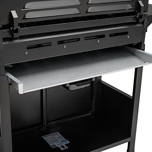 TAINO Basic 6+1 gasgrillset incl. afdekking/drukregelaar grillwagen BBQ roestvrij stalen branders zijbranders gas-grill… - Afbeelding 8